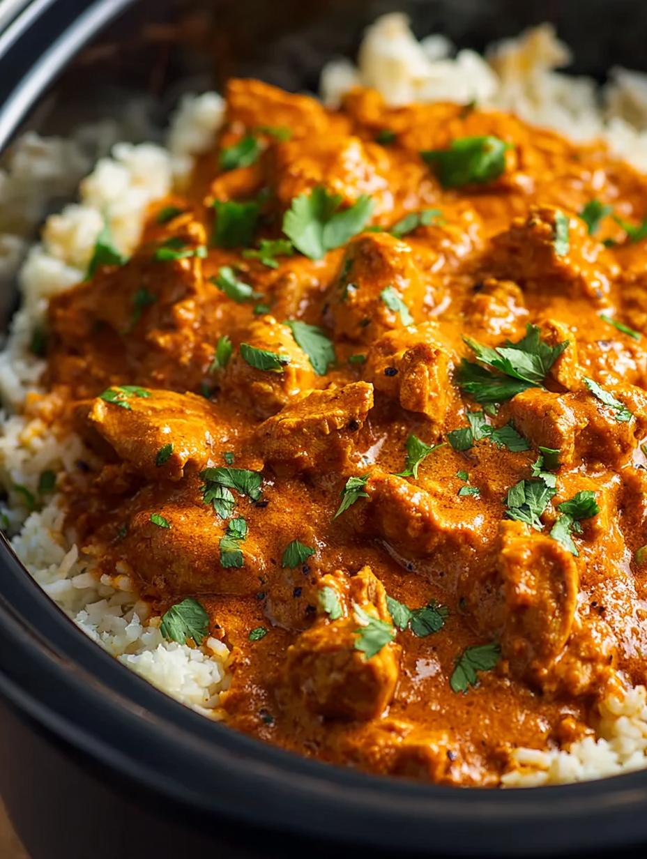 Crockpot Butter Chicken: A 4-Hour Tender, Amazing Meal - Crockpot Butter Chicken - main visual representation