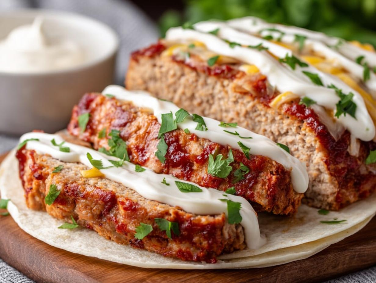 Amazing Crockpot Meatloaf: 5 Secrets - Sliced Crockpot Meatloaf with glaze