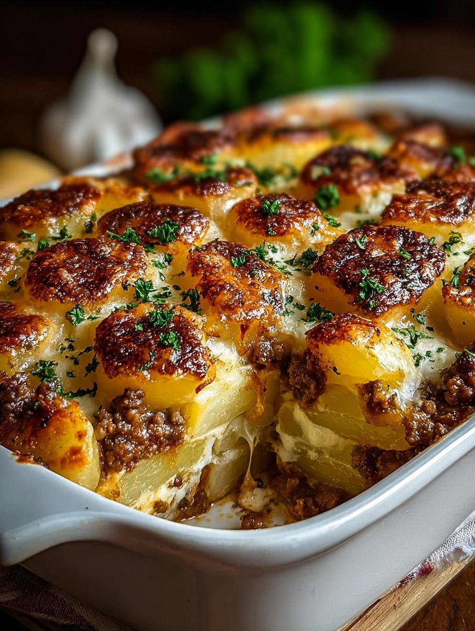 Guide Making Hamburger Potato