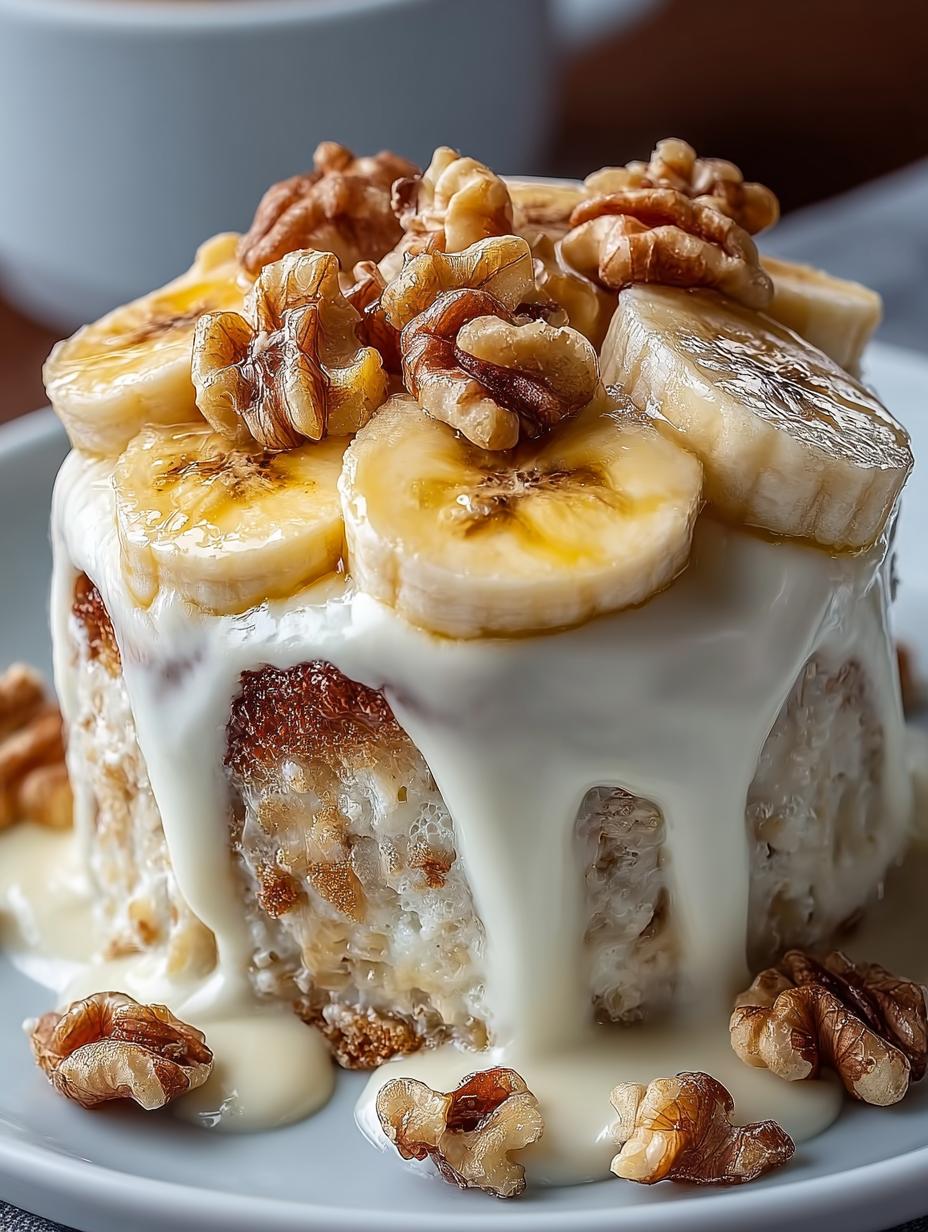 Heavenly Banana Walnut Cream Cake Recipe to Savor - Heavenly Banana Walnut Cream - main visual representation