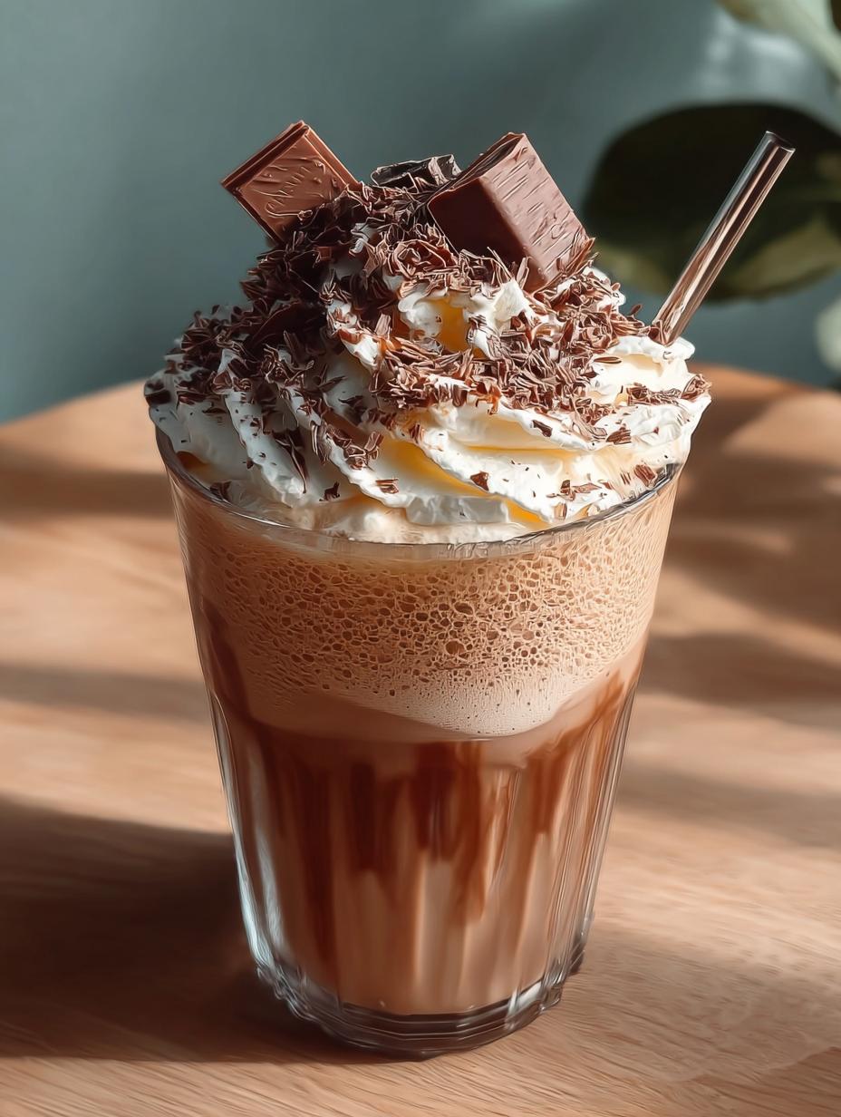 Kinder Chocolate Frappucino