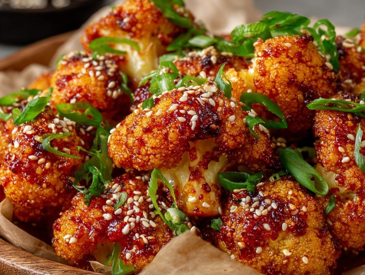 Korean Baked Cauliflower