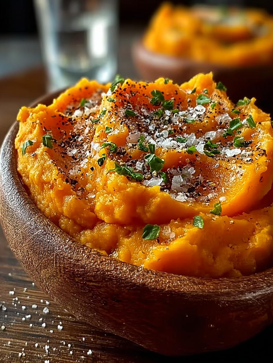 Mashed Sweet Potatoes with