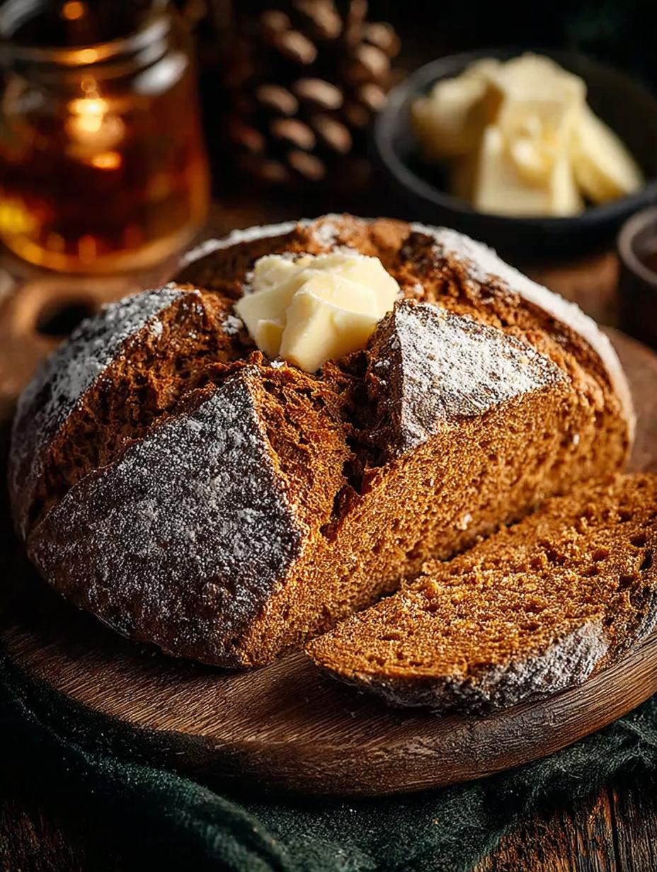 Delicious Molasses Brown Soda Bread in 30 Minutes - Molasses Brown Soda Bread - main visual representation