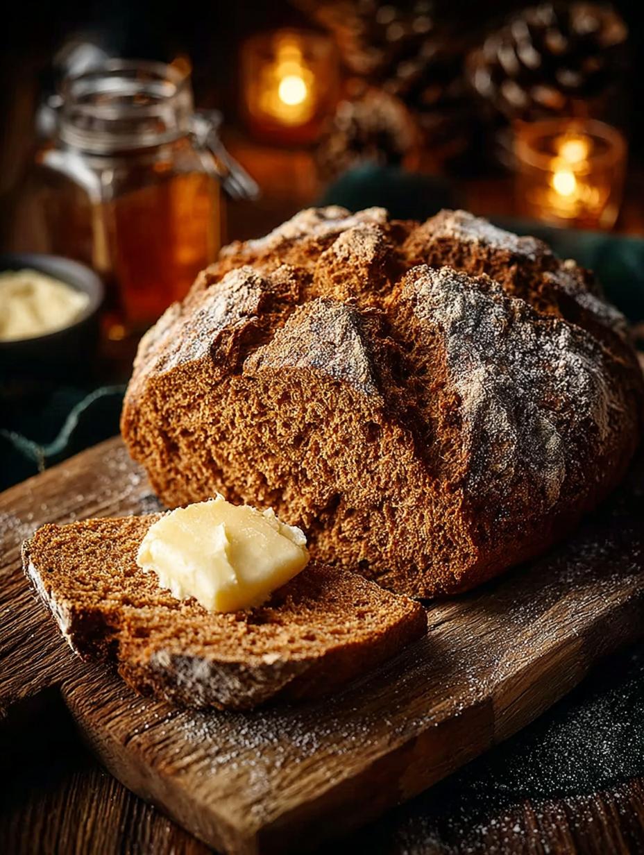 Delicious Molasses Brown Soda Bread in 30 Minutes - Molasses Brown Soda Bread - additional detail