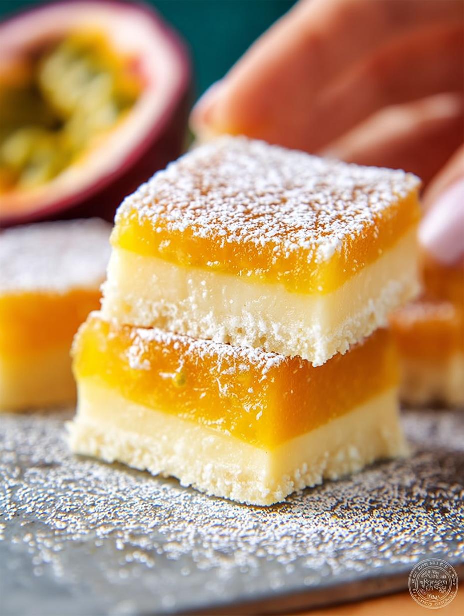Passion Fruit Bars