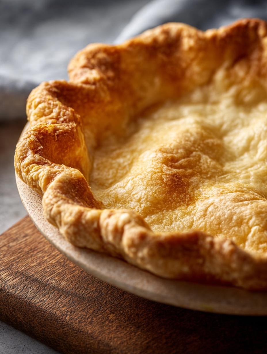 Heavenly Pie Crust Made Butter: 1 Secret! - Pie Crust Made Butter - main visual representation of a perfectly golden-brown, flaky pie crust in a pie dish