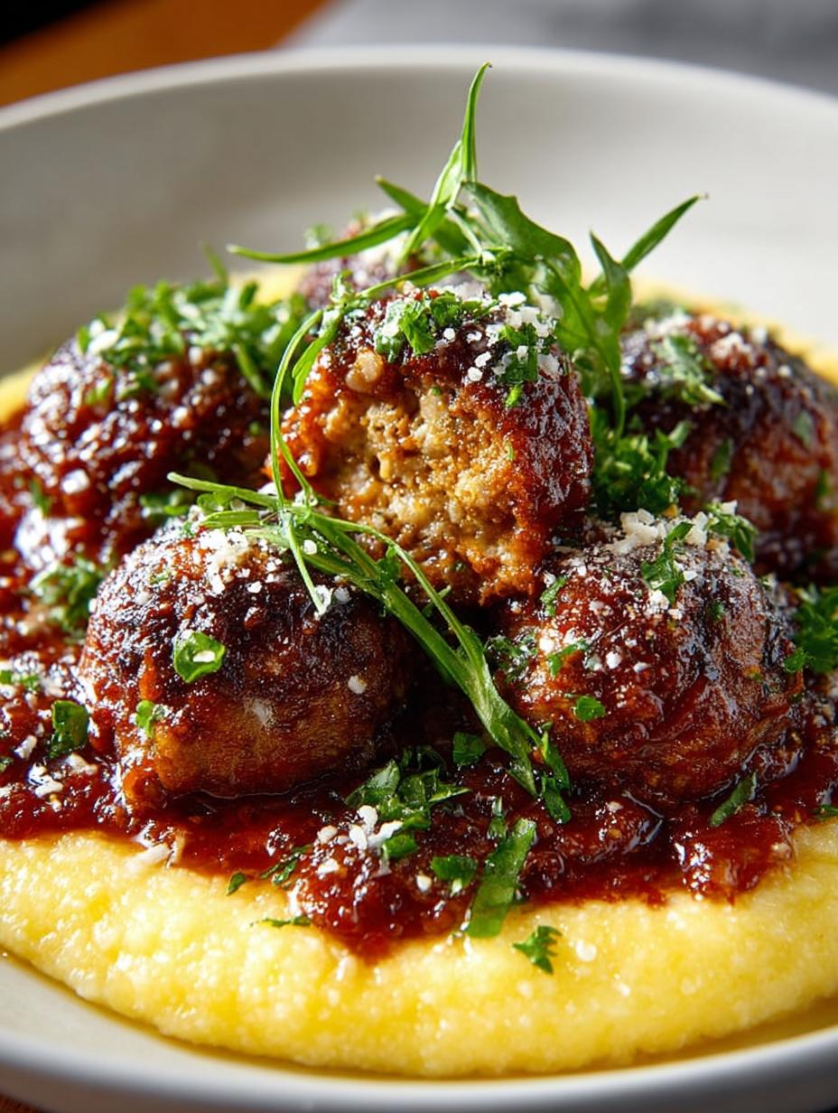 Polenta Meatballs
