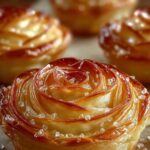 Puff Pastry Apple Roses
