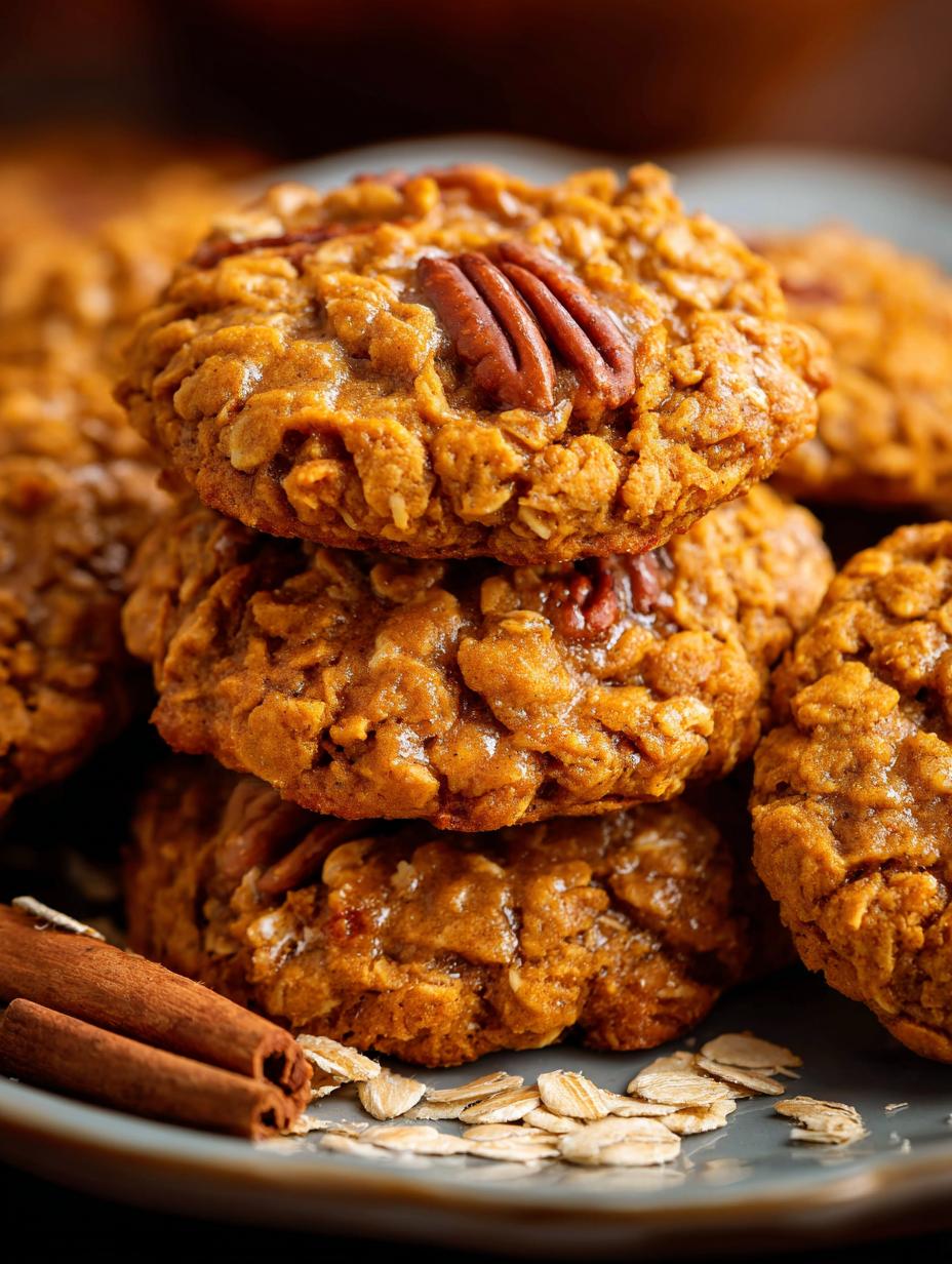 Pumpkin Oatmeal Cookies: 10 Amazing Fall Treats - Pumpkin Oatmeal Cookies - additional detail