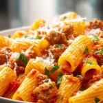 Rigatoni Sausage: 45 Min. Hearty Family Feast 6 Rigatoni Sausage