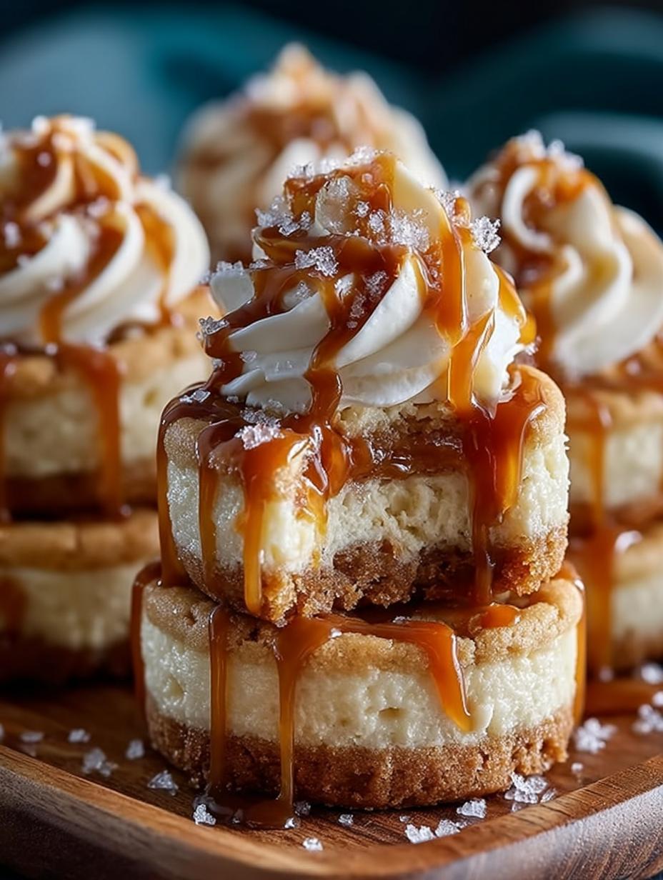 Salted Caramel Cheesecake Cookies: 7 Decadent Delights - Salted Caramel Cheesecake Cookies - main visual representation