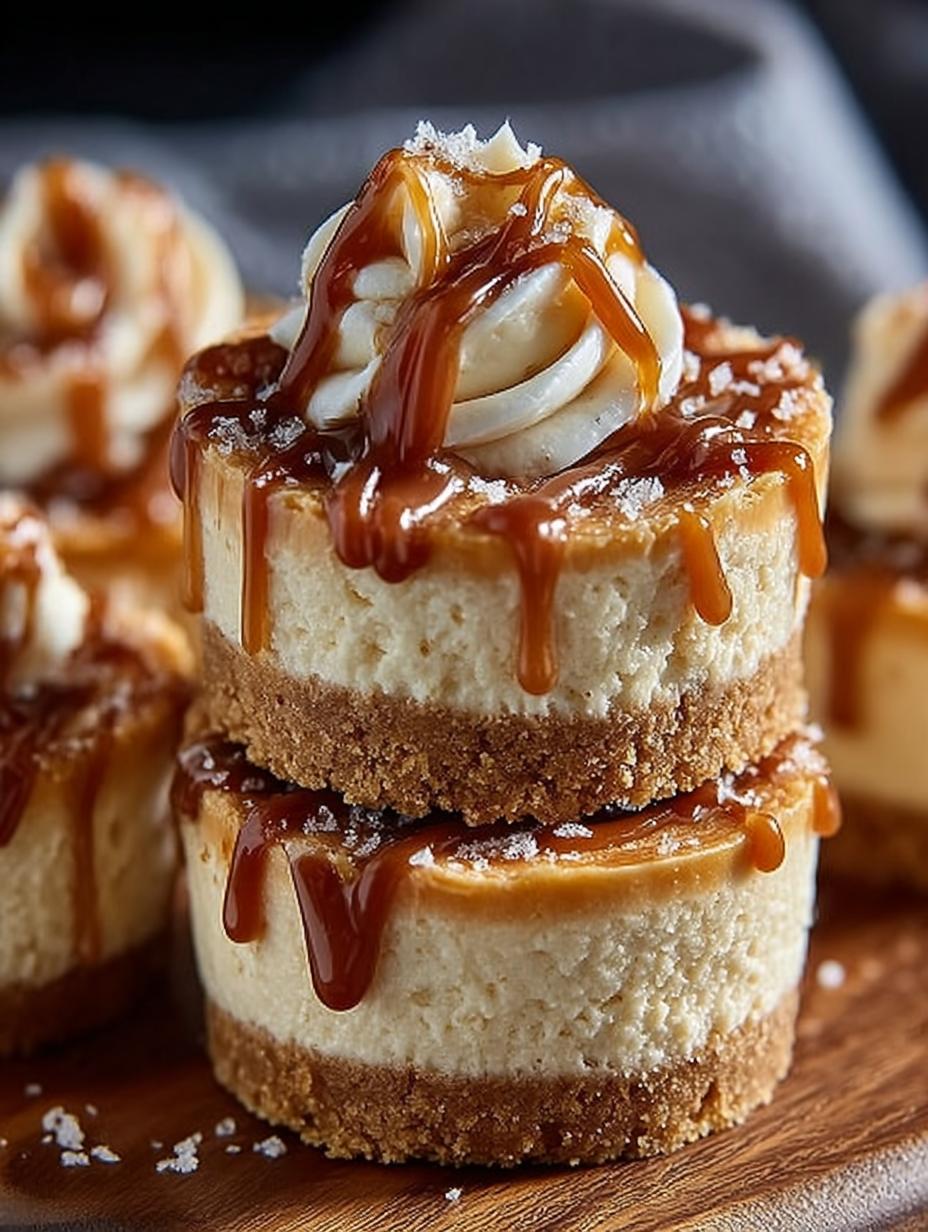 Salted Caramel Cheesecake Cookies