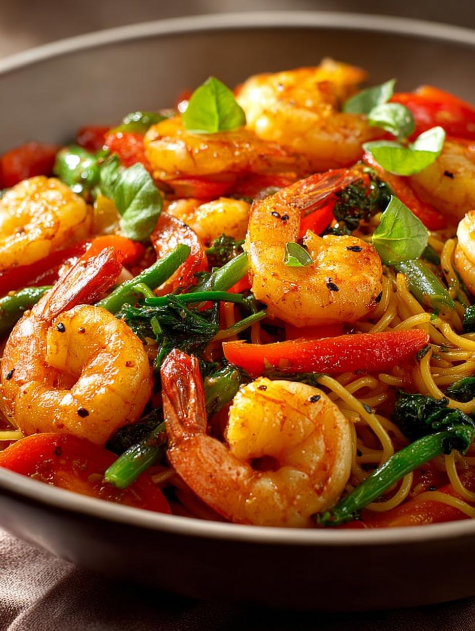 Shrimp Stir Fry with