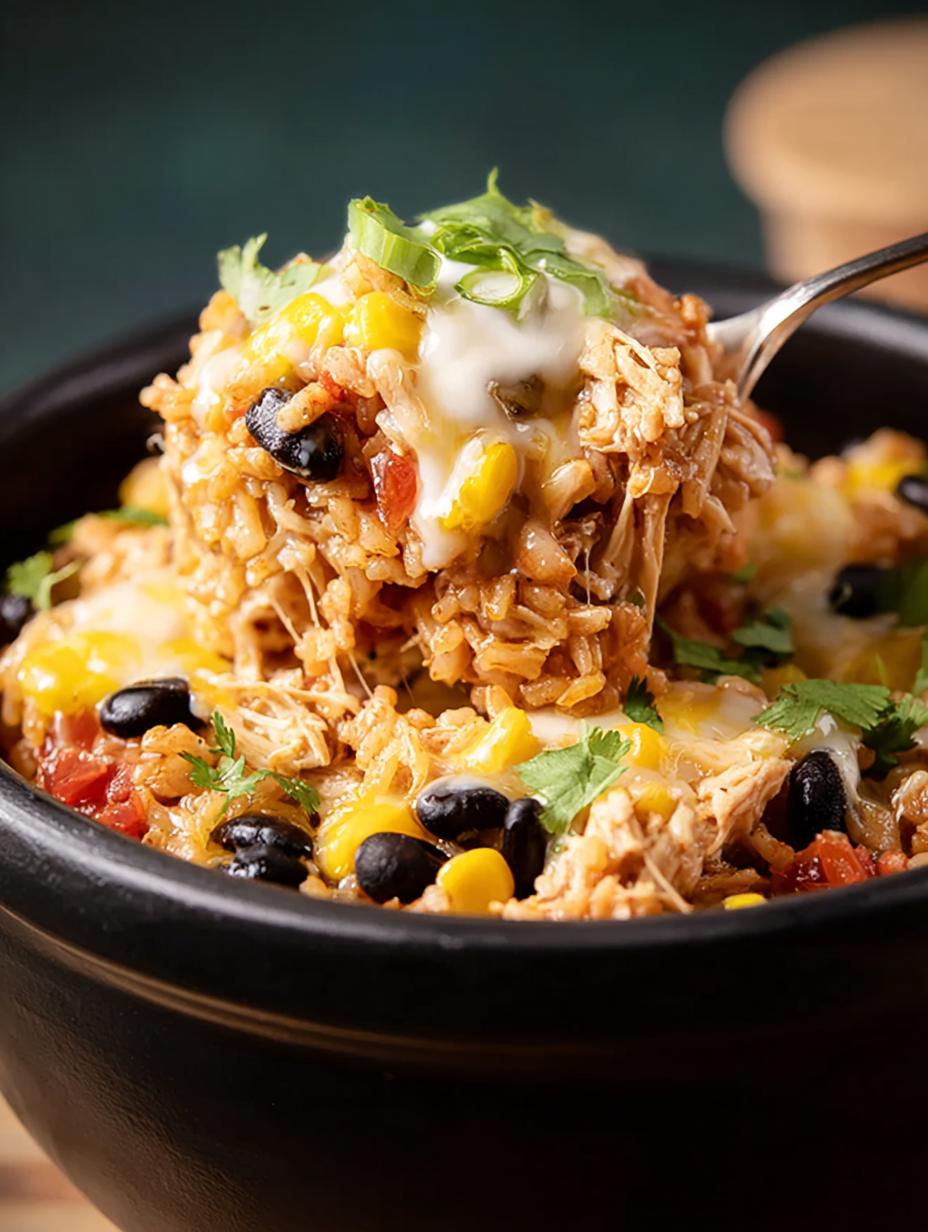 Slow Cooker Chicken Burrito