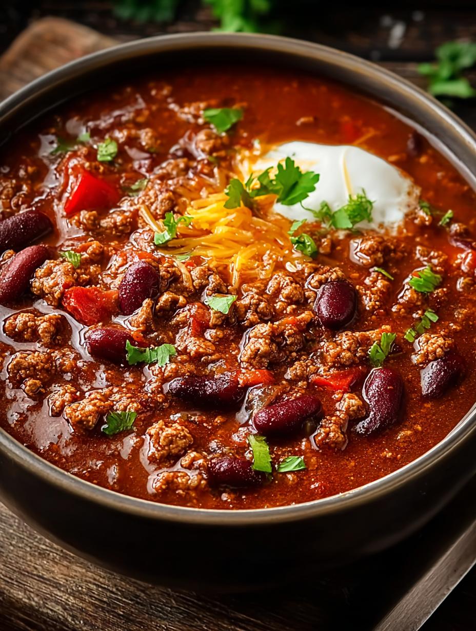 Slow Cooker Chili