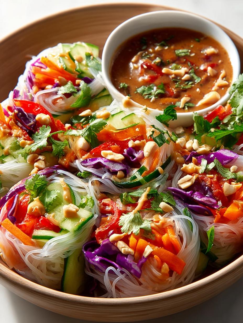 Spring Roll Salad with Vibrant Crunch and Flavor - RecipesBySophia