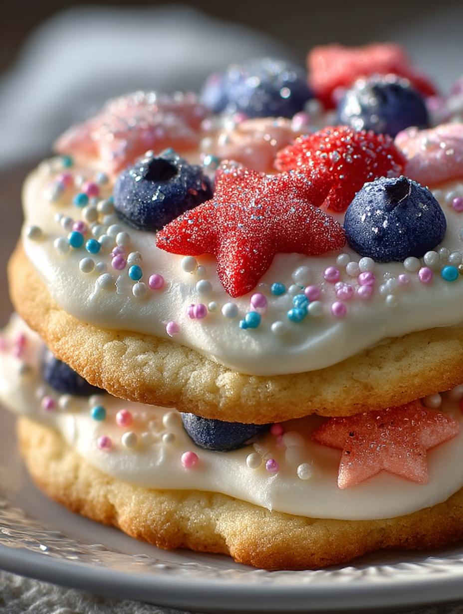 Celebrate Independence Day with Delicious Sugar Cookie Recipe - Sugar Cookie 4th July - additional detail