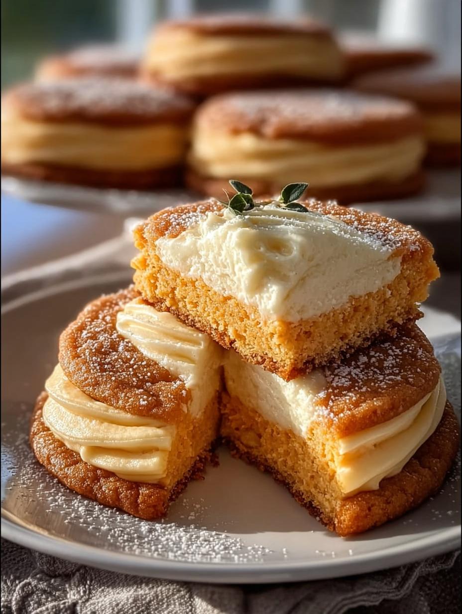 Sweet Potato Cheesecake Cookies: 24 Irresistible Bites - Sweet Potato Cheesecake Cookies - main visual representation