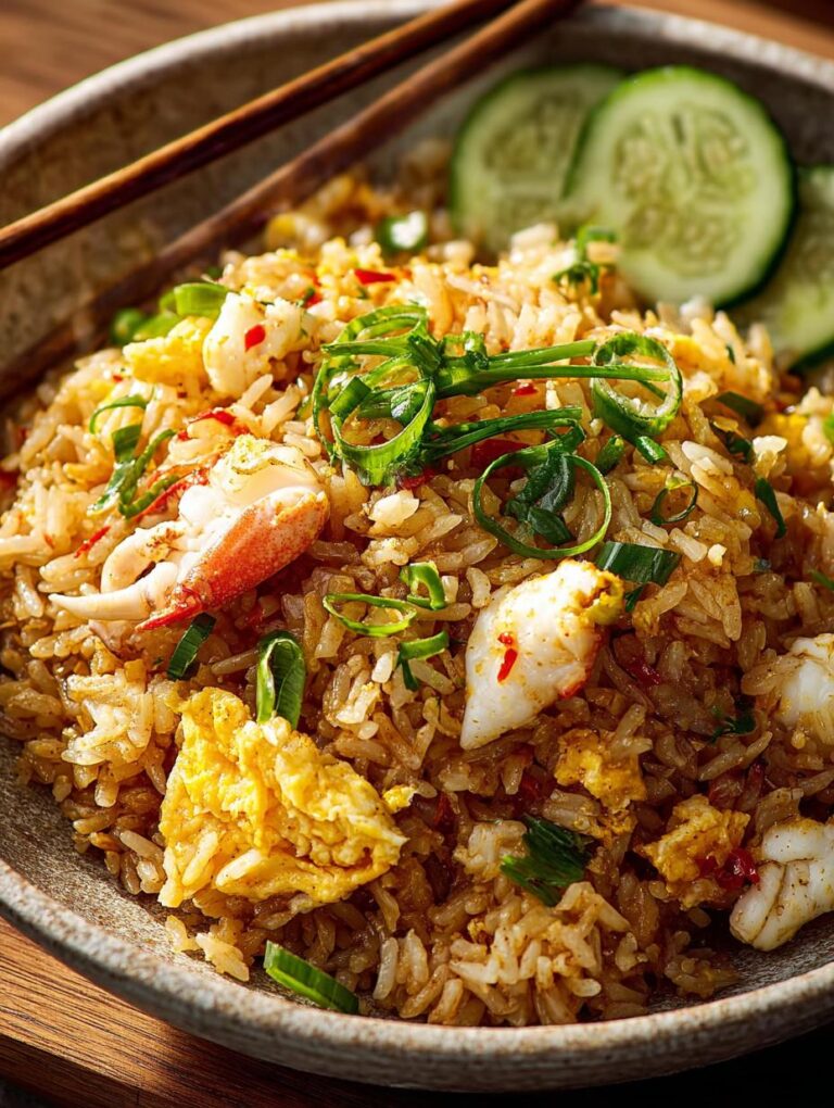 Thai Style Crab Fried