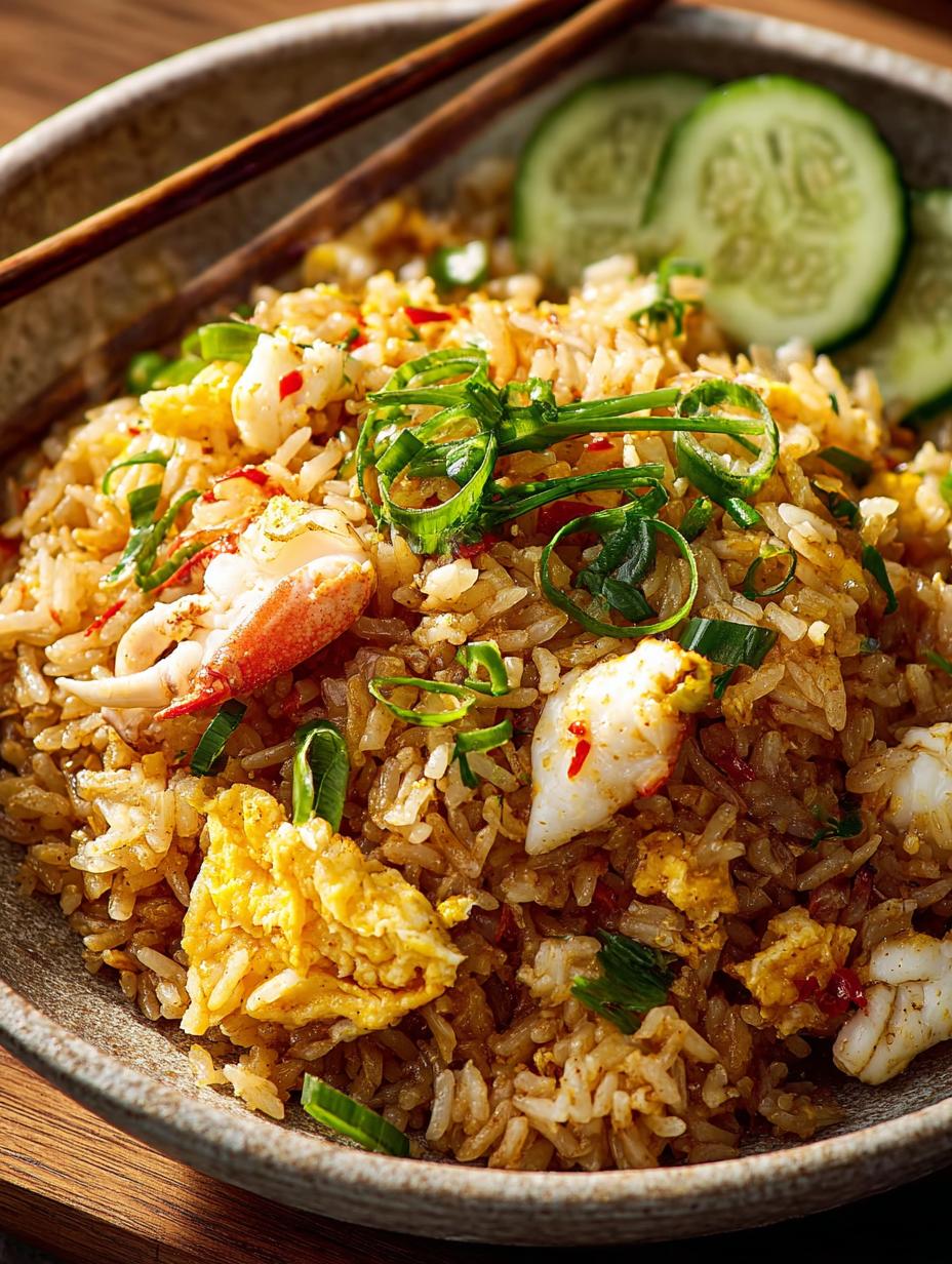Thai Style Crab Fried