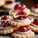 Almond Cherry Cookies