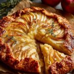 Apple Cheddar Galette