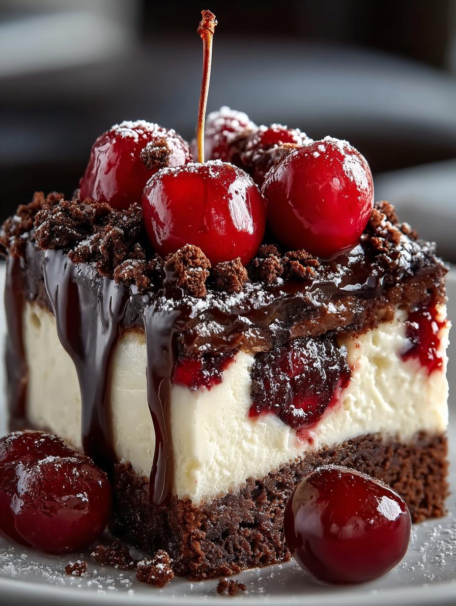 Delicious Black Forest Cheesecake Recipe to Savor - Black Forest Cheesecake - main visual representation