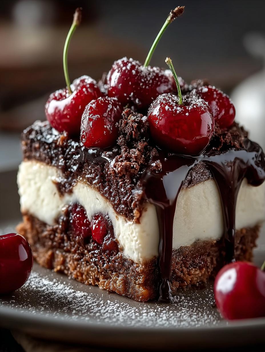 Delicious Black Forest Cheesecake Recipe to Savor - Black Forest Cheesecake - additional detail