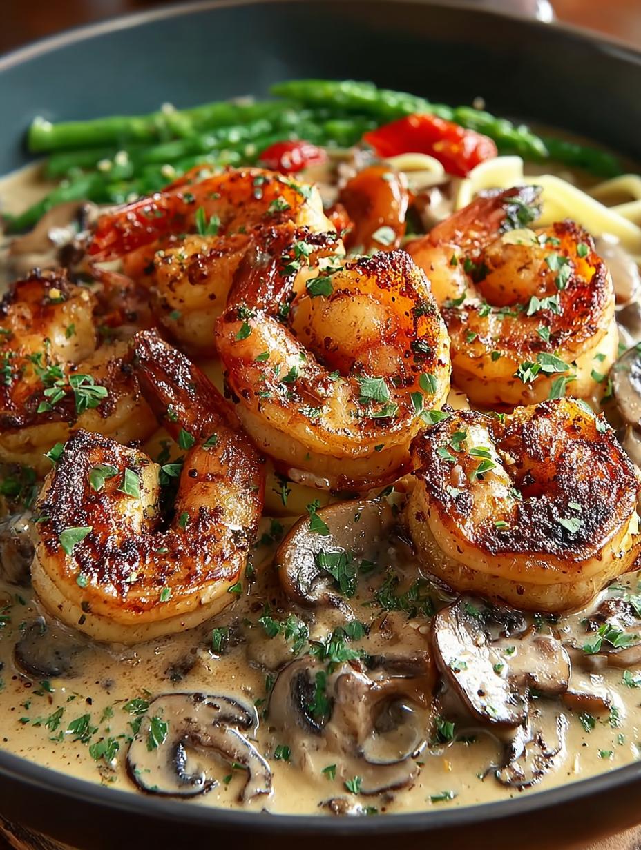 Blackened Shrimp Stroganoff: A Bold, Creamy Delight - Blackened Shrimp Stroganoff - main visual representation