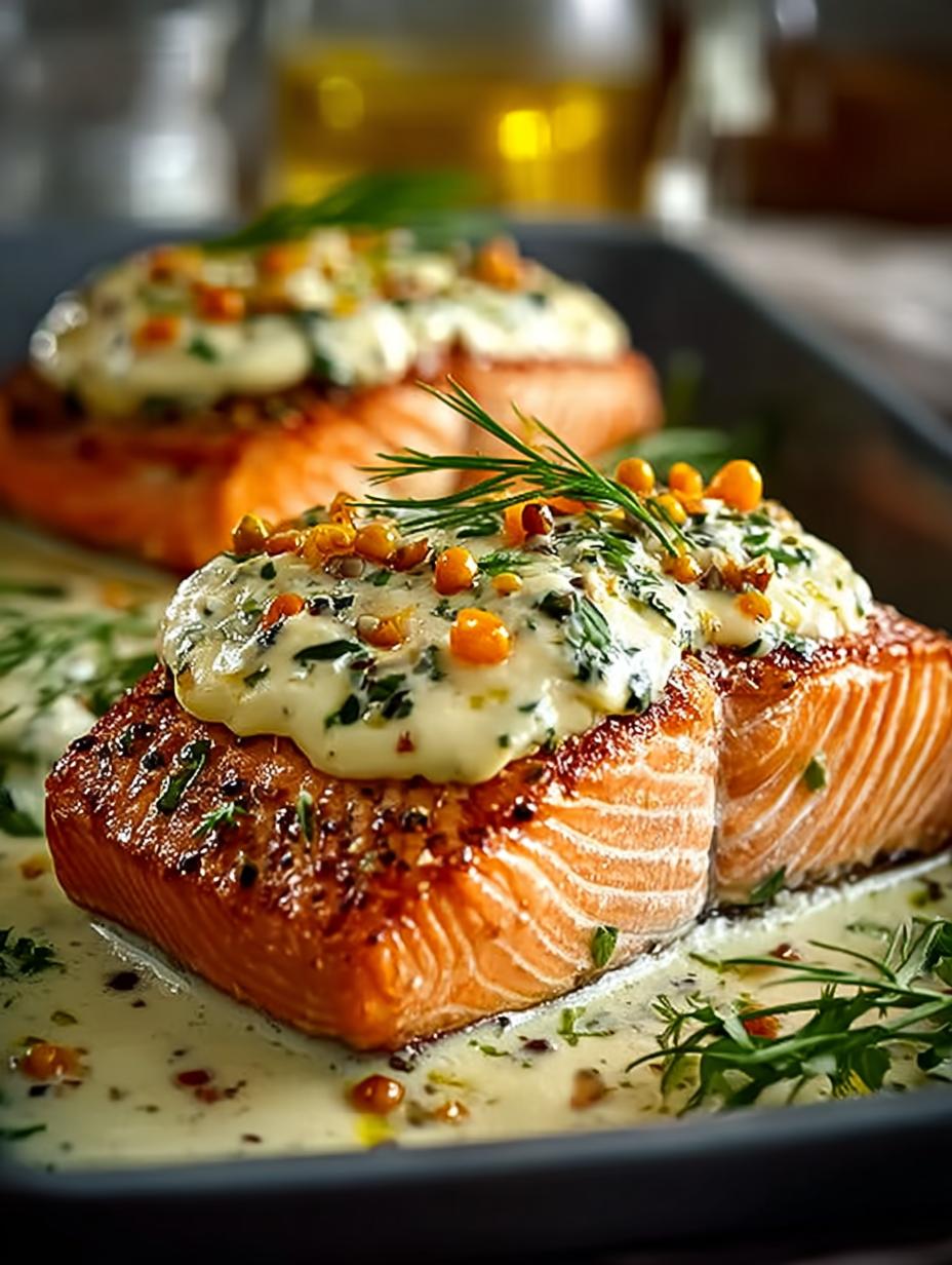 Boursin Baked Salmon: 5-Star Creamy Dinner Delight - Boursin Baked Salmon - main visual representation