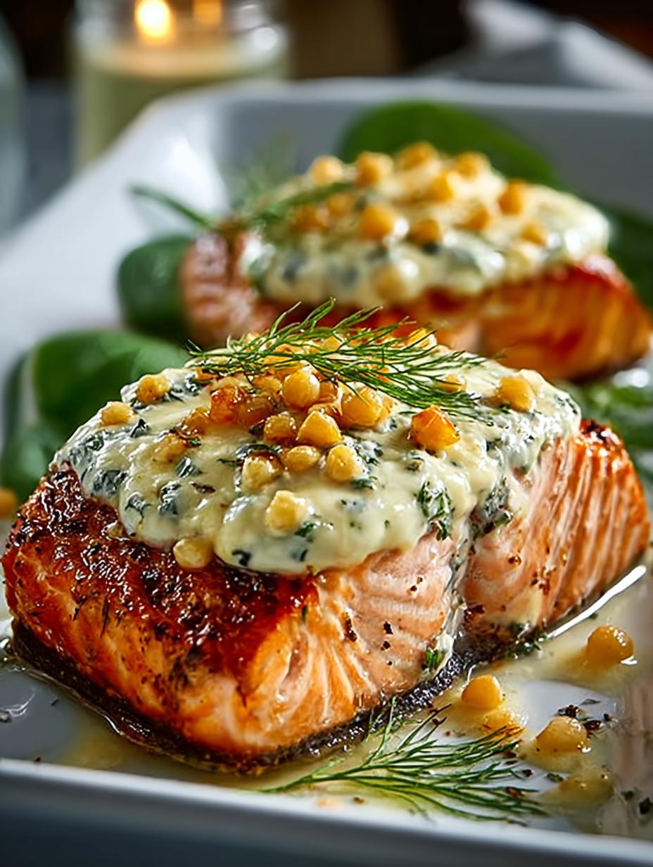 Boursin Baked Salmon: 5-Star Creamy Dinner Delight - Boursin Baked Salmon - additional detail
