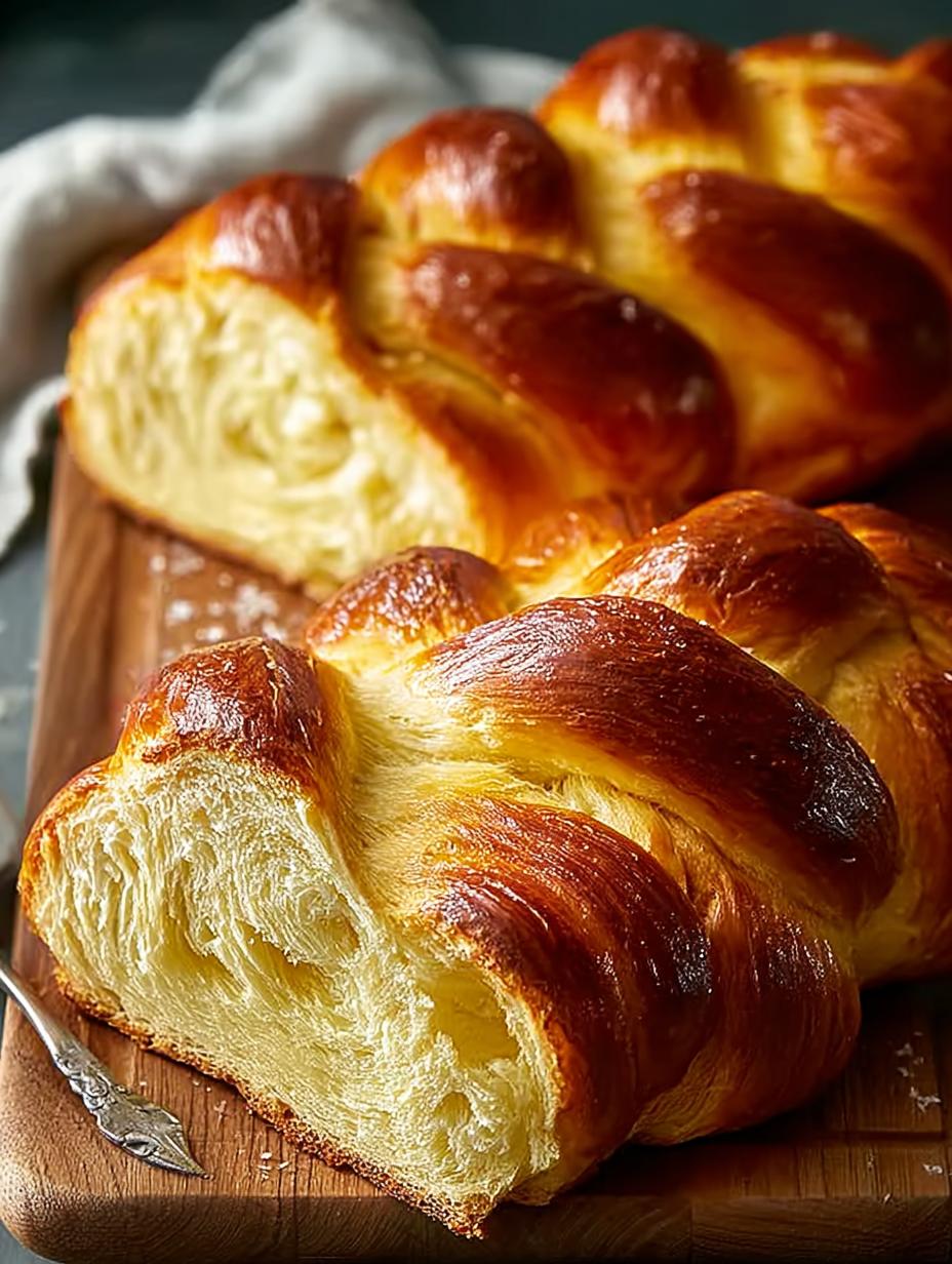 Braided Brioche Bread