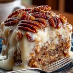 Butter Pecan Praline Poke