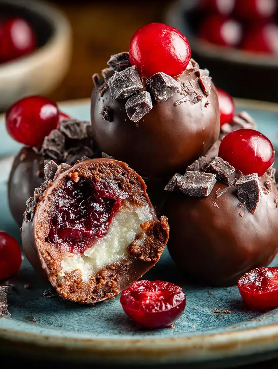 Cherry Bourbon Balls Non: 5 Irresistible Holiday Treats - Cherry Bourbon Balls Non - main visual representation