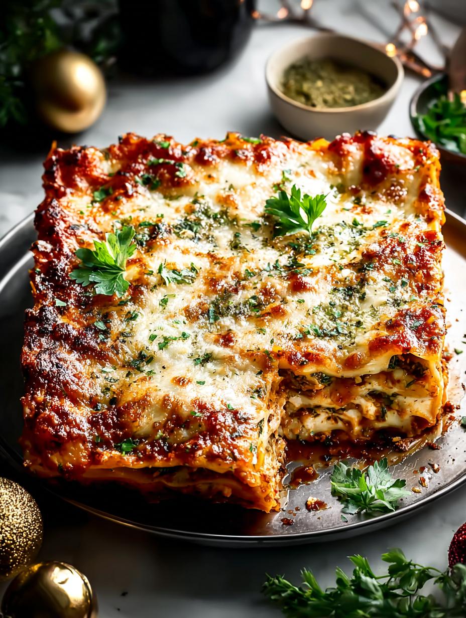 Ultimate Christmas Eve Lasagna Recipe for Festive Feasts - Christmas Eve Lasagna - main visual representation