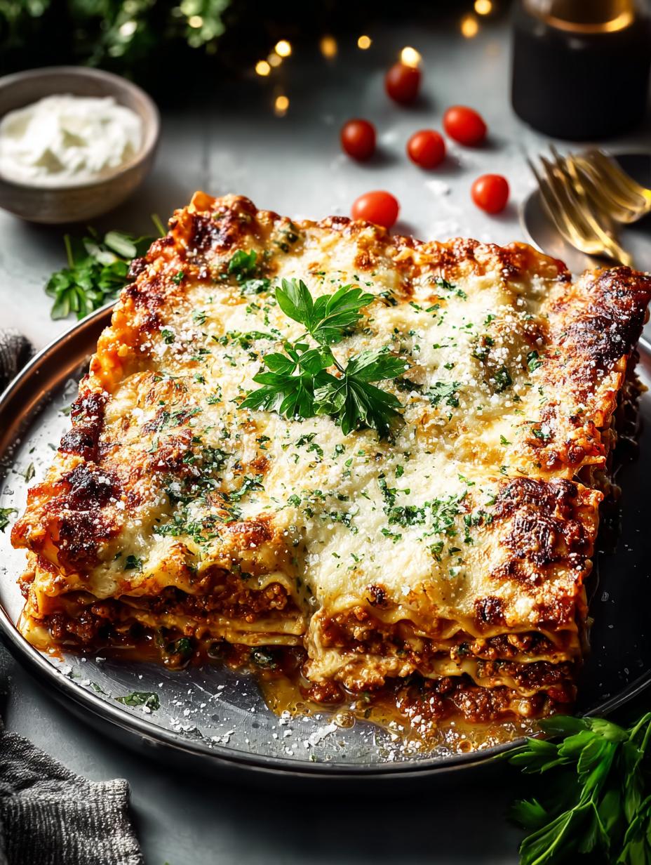 Christmas Eve Lasagna