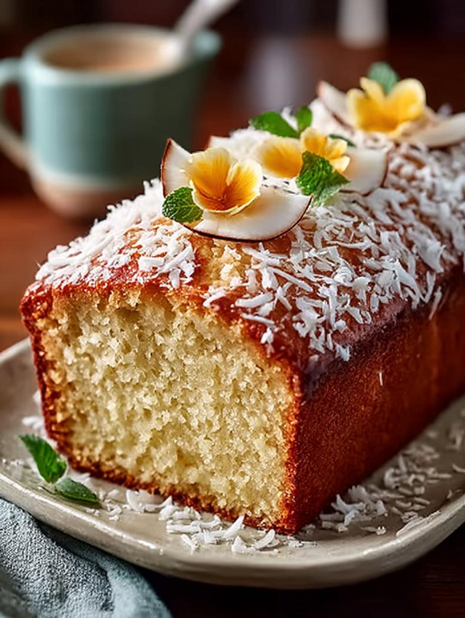 Coconut Loaf Cake