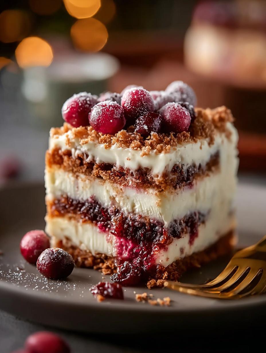 Cranberry Cream Cheese Crumb Pie: 7 Irresistible Layers - Cranberry Cream Cheese Crumb - main visual representation