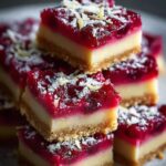 Cranberry Curd Bars