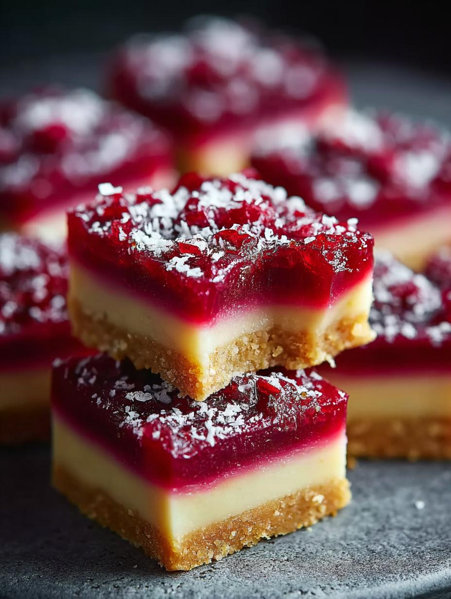 Cranberry Curd Bars: 7 Reasons to Love This Delightful Treat - Cranberry Curd Bars - additional detail