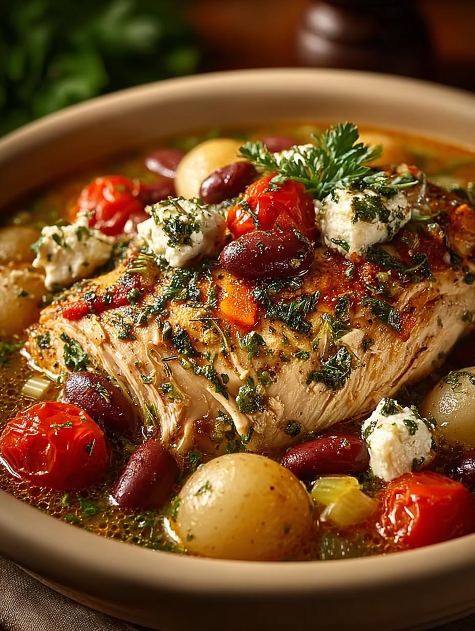 Crockpot Mediterranean White Chicken: 12 Flavorful Recipes - Crockpot Mediterranean White Chicken - main visual representation
