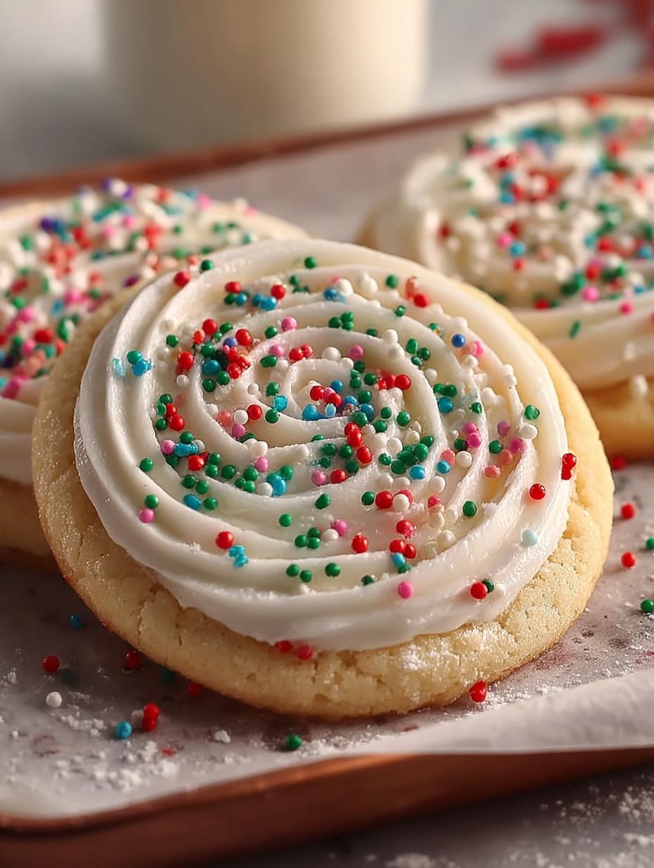Crumbl Christmas Sugar Cookies
