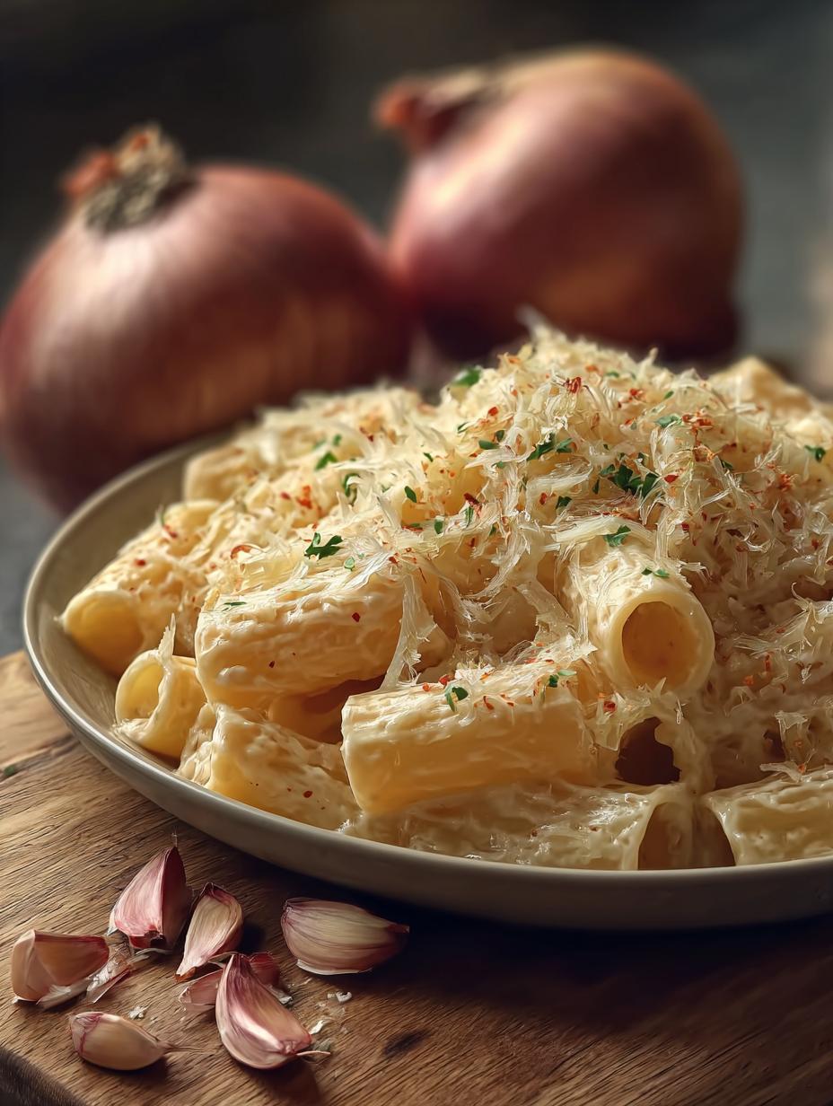 French Onion Pasta
