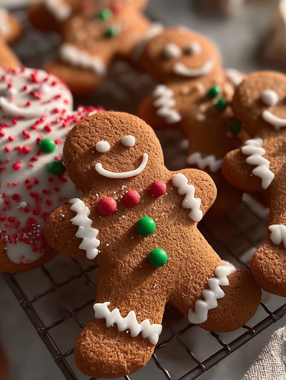 Delicious Gingerbread Man Cookies for the Holidays - Gingerbread Man Cookies - main visual representation