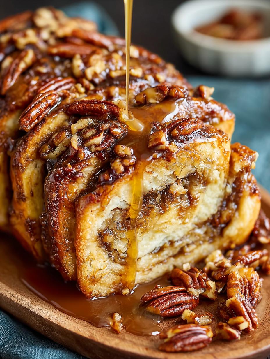 Maple Caramel Pecan Sticky Delight: 12 Reasons to Indulge - Maple Caramel Pecan Sticky - additional detail