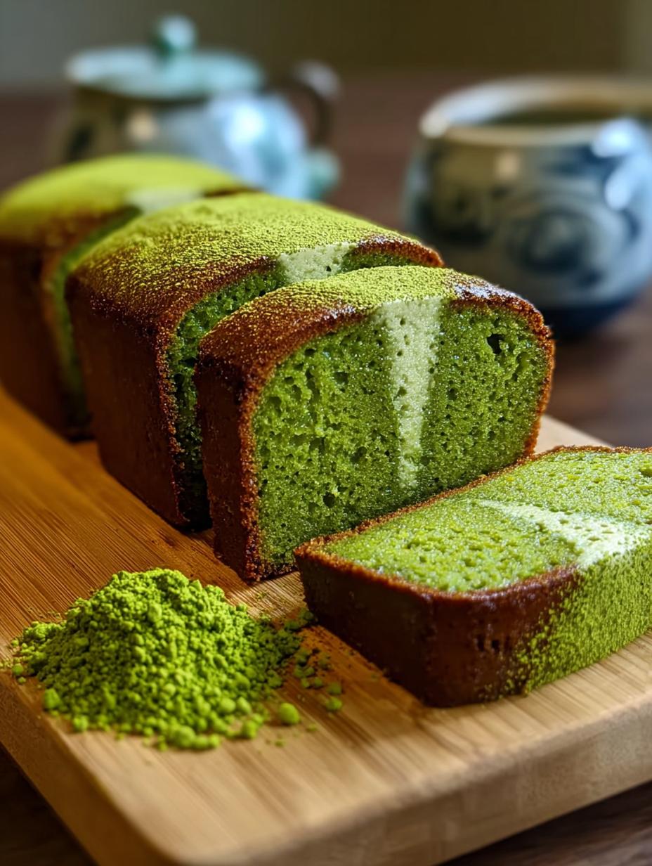 Matcha Pound Cake: 10 Irresistible Steps to Perfection - Matcha Pound Cake - additional detail