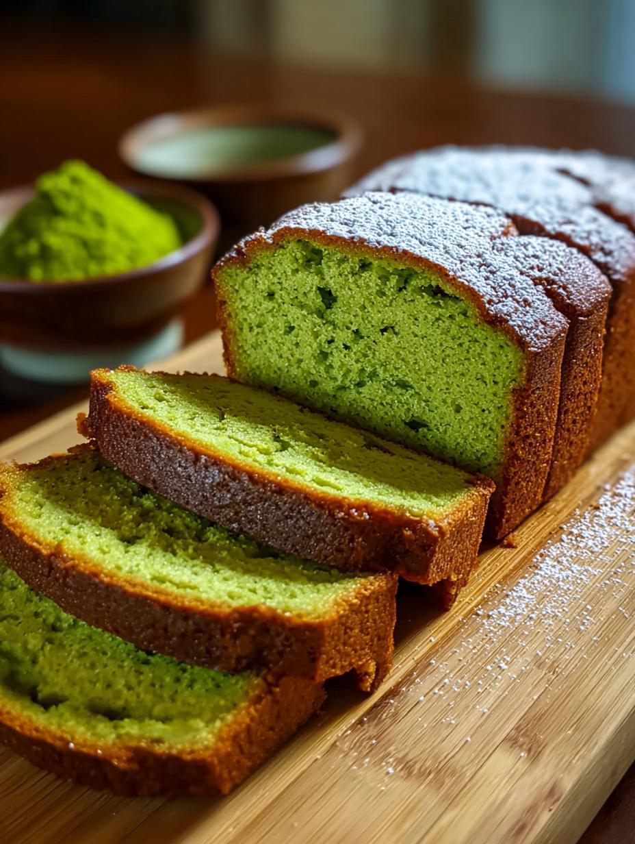 Matcha Pound Cake