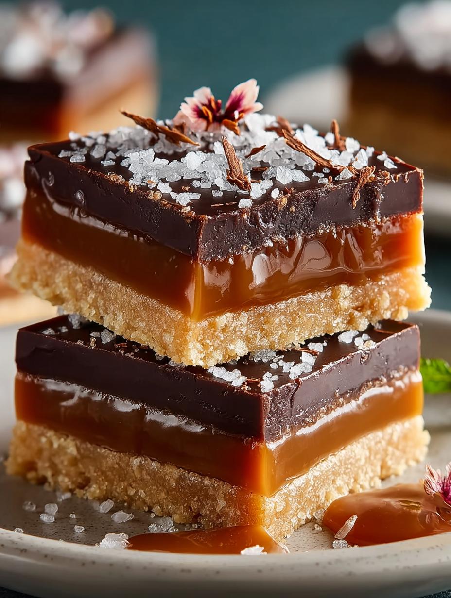 Delicious Millionaire Shortbread: 5 Irresistible Layers - Millionaire Shortbread - additional detail