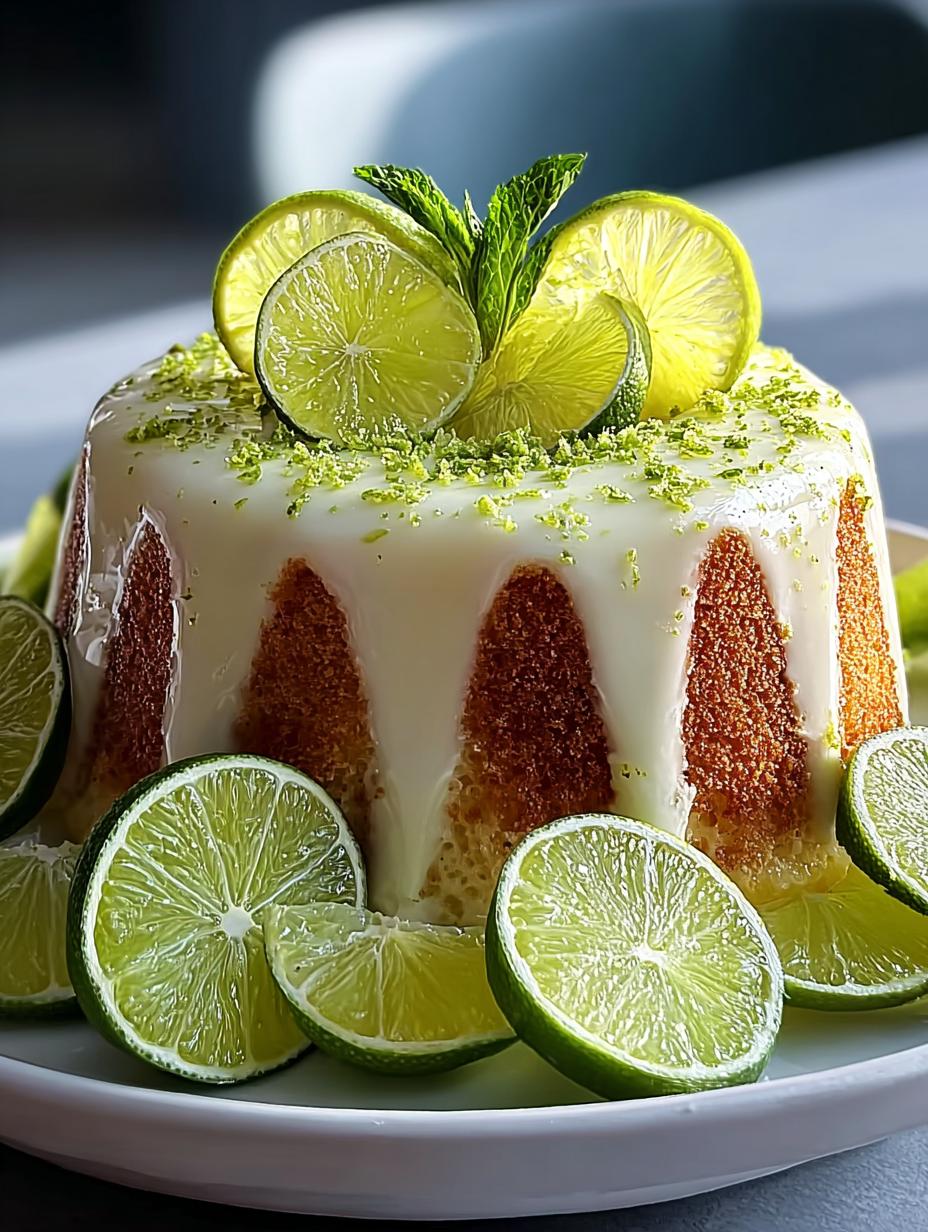Moist Tangy Key Lime Pound Cake: A Zesty Delight - Moist Tangy Key Lime - main visual representation